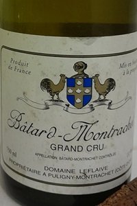Bienvenues-Bâtard-Montrachet Grand Cru 2007 Domaine Leflaive