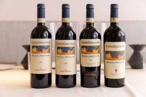 Brunello di Montalcino Castelgiocondo, verticale 4 annate