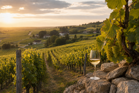 Montrachet Chardonnay panorama