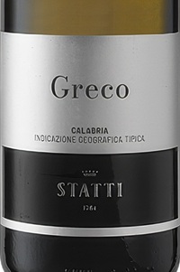 Calabria Bianco Greco 2025 Statti