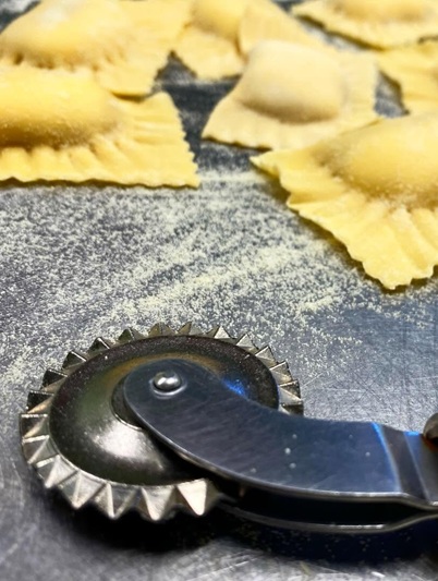 Osteria dei Merli Bolgheri, ravioli