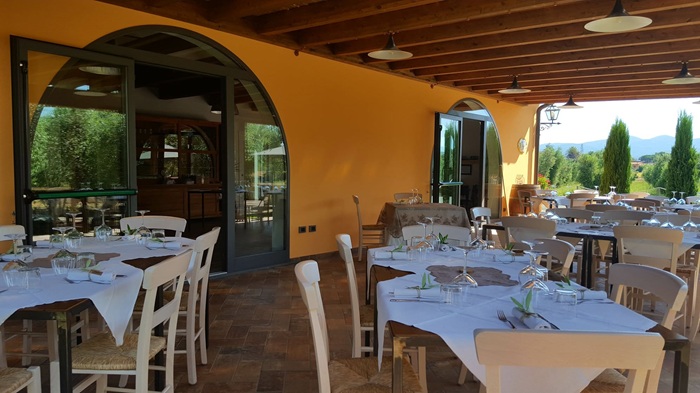 Osteria dei Merli Bolgheri Outdoor Dining Area