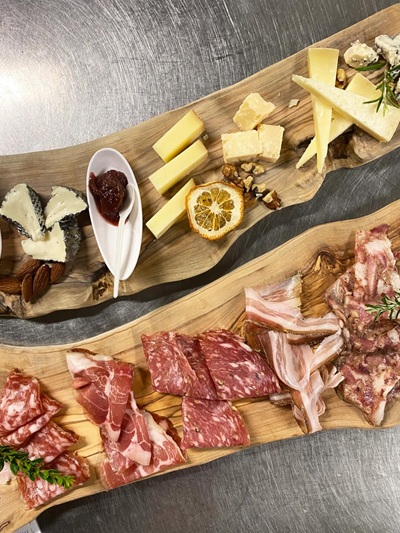 Osteria dei Merli Bolgheri, taglieri