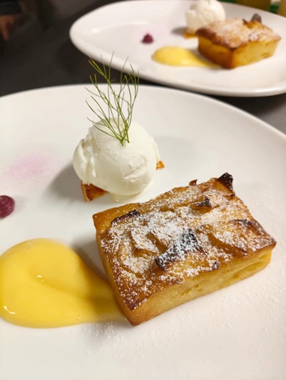 Osteri dei Merli Bolgheri, torta di mele