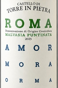 Roma Malvasia Puntinata 2025 Castello di Torre in Pietra