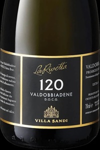 Valdobbiadene Prosecco Superiore La Rivetta 120 Extra Brut Villa Sandi