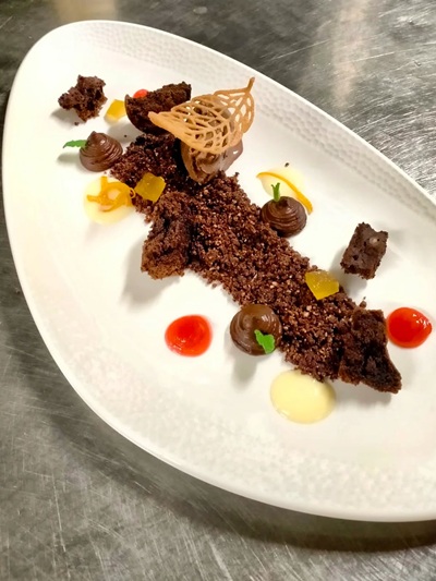 Osteri dei Merli Bolgheri, variazioni di cioccolato
