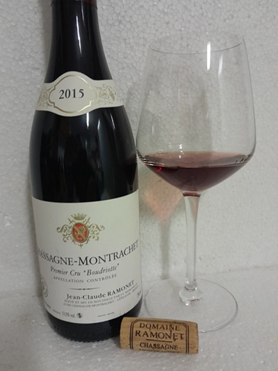 Chassagne-Montrachet 1er Cru Boudriotte 2015 Domaine Ramonet