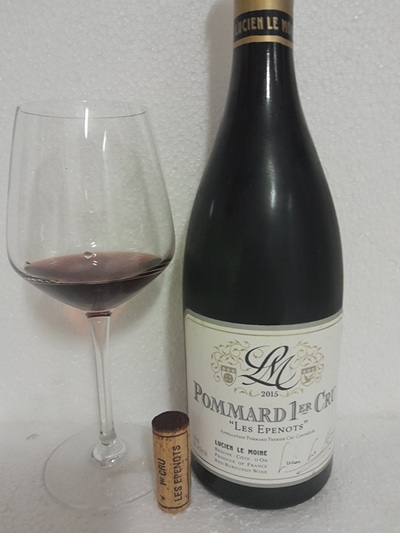 Pommard 1er Cru Les Epenots 2015 Lucien Le Moine
