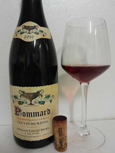 Pommard Les Vaumuriens 2010 Domaine Coche-Dury
