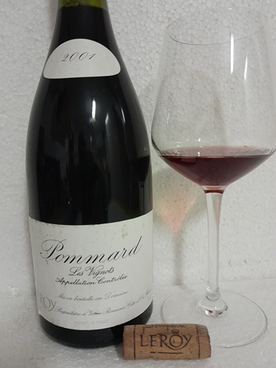 Pommard Les Vignots 2001 Domaine Leroy