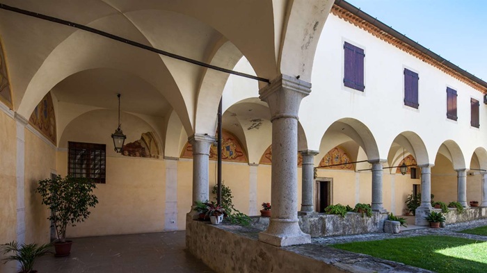 Rosazzo Abbey Cloister