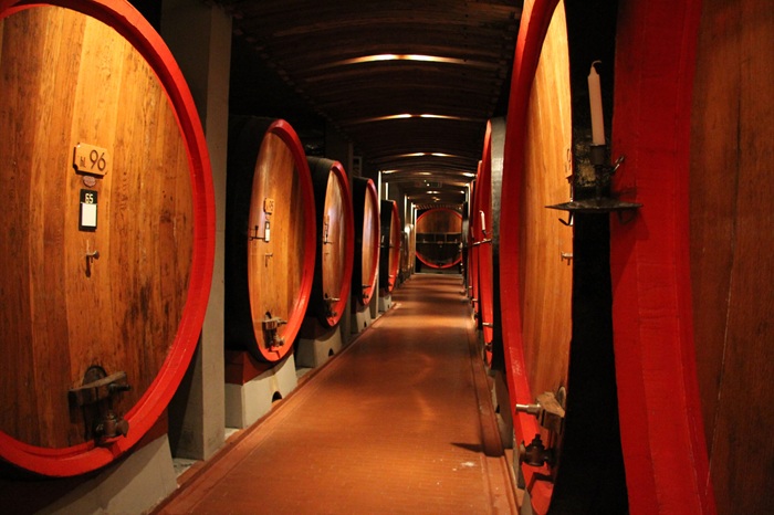 Cantina La-Vis, le botti