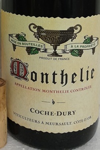 Monthélie 2021 Domaine Coche-Dury