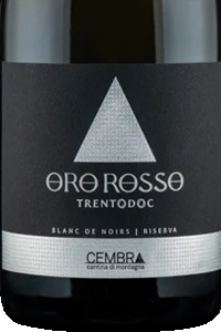 TrentoDoc Blanc de Noirs Riserva Extra Brut Oro Rosso 2019 Cembra Cantina di Montagna