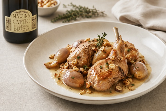 Coniglio in Fricassea e