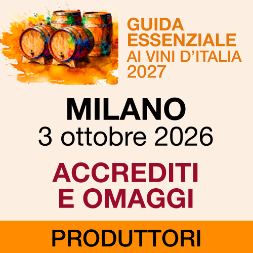 Presentazione "Guida Essenziale ai Vini d'Italia 2027" - MILANO PRODUTTORI
