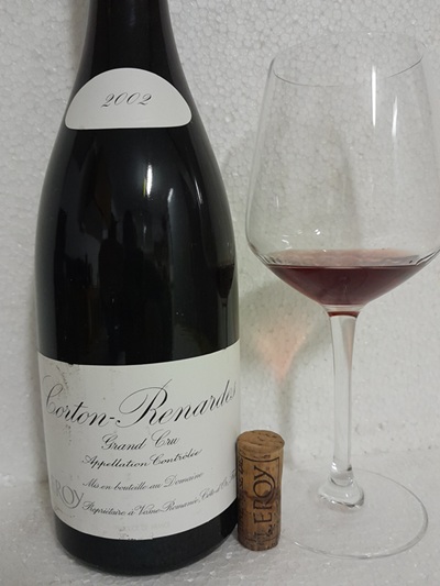 Corton Grand Cru Les Renardes 2002 Domaine Leroy