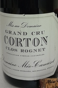 Corton Grand Cru Clos Rognet 2007, Domaine Méo-Camuzet