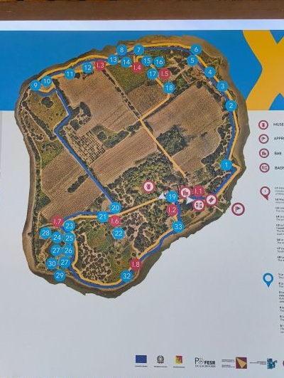 Mappa di Mozia